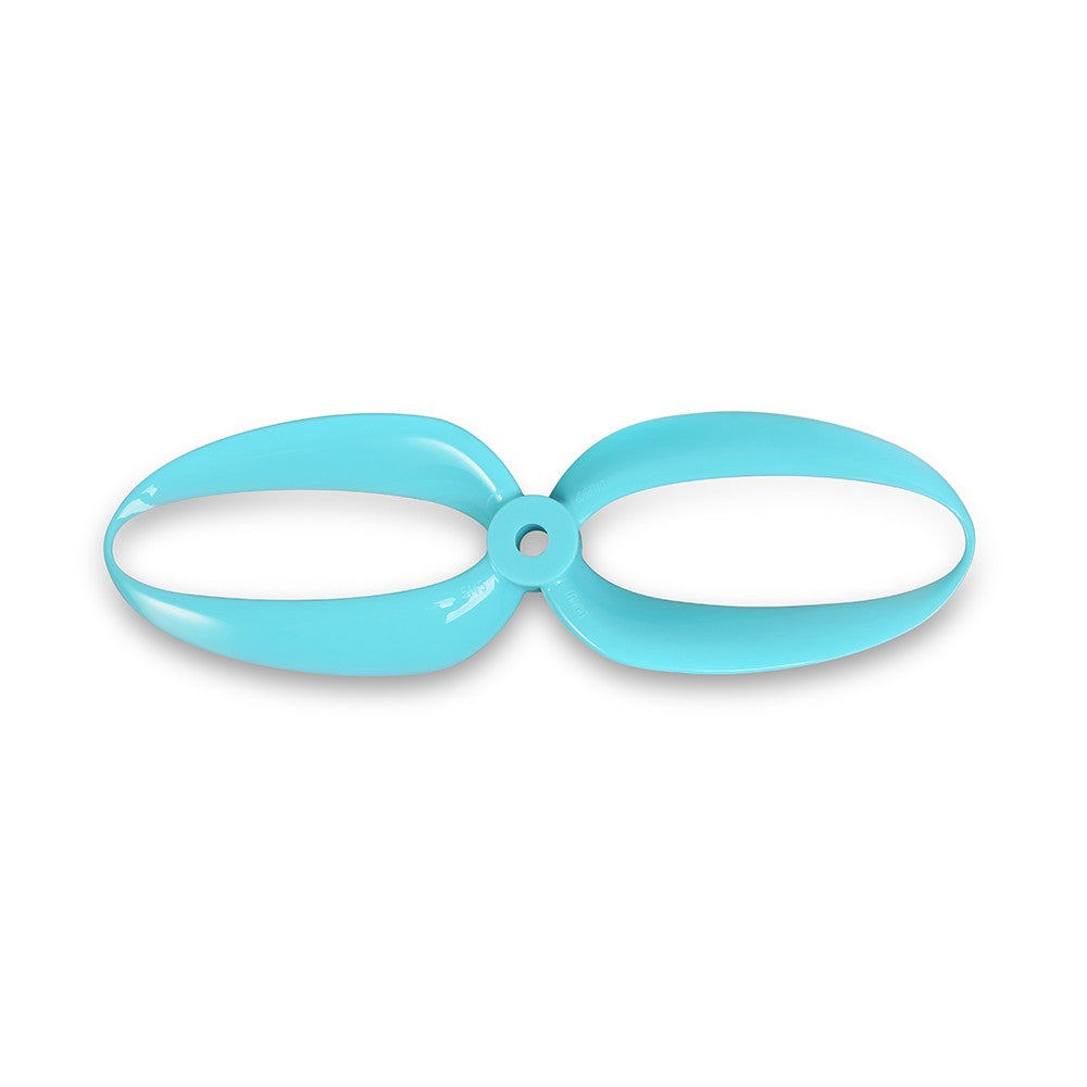 Foxeer Donut 5145 Propeller, Foxeer Donut 5145 two-blade FPV drone propeller in teal, with oval loop blades and center mounting hub