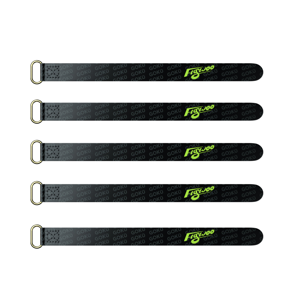 5Pcs flywoo 10x150mm\ 10X180mm \ 15X180mm\ 15X250mm Battery Strap Golden Metal Buckle Patent leather for RC Lipo Battery