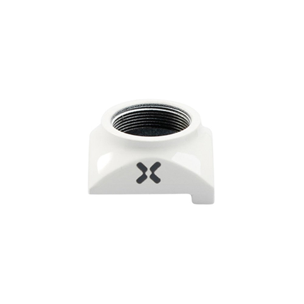 White Foxeer plastic camera case with threaded lens opening and compact protective housing