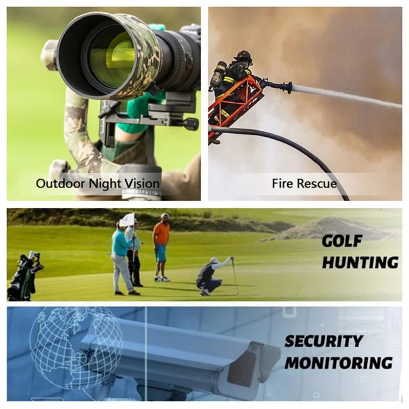 LaserRangeFinder, Compact 1500m laser range finder module for golf, UAV pods, outdoor night vision, fire rescue, hunting, security, and monitoring uses.