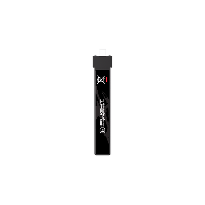 iFlight Fullsend 1S HV 300mAh 95C LIHV Battery, iFlight Fullsend 1S LiHV battery pack in black with slim stick shape and Fullsend branding