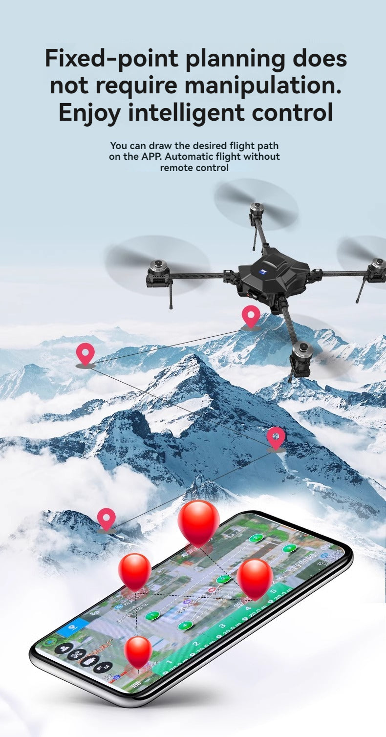 RCDrone SY800 Heavy Lift Drone - 2KG - 10KG Payload 10KM Distance 1080P 2K 3 Axis Camera GPS Cargo Resume Industrial Drone With Thrower LoudSpeaker Lighting 21 RCDrone, Fixed-point does not require planipiugtioes Enjoy intelligent