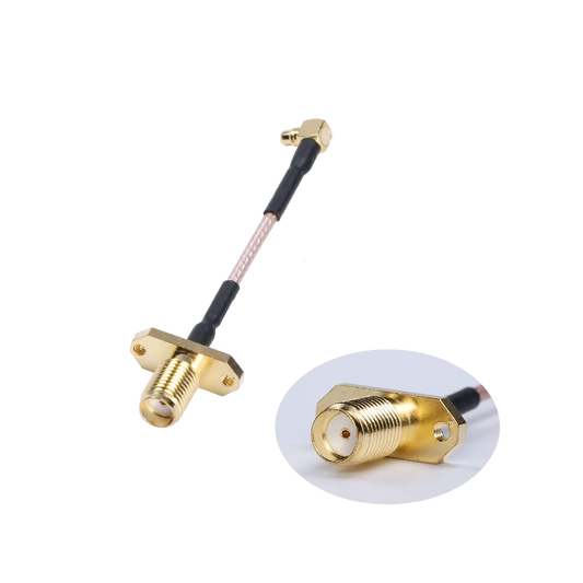 MMCX 90° to SMA 암 커넥터 어댑터 케이블