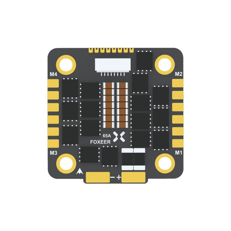 Foxeer Reaper F4 128K 65A BLHeli32 4in1 ESC 3-8S 9-40V With Telemetry for FPV Racing Drone 30.5x30.5mm M3