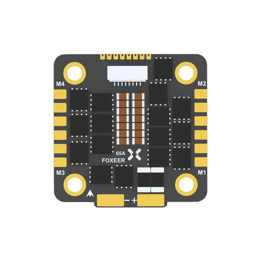 Foxeer Reaper F4 128K 65A BLHeli32 4in1 ESC 3-8S 9-40V With Telemetry for FPV Racing Drone 30.5x30.5mm M3