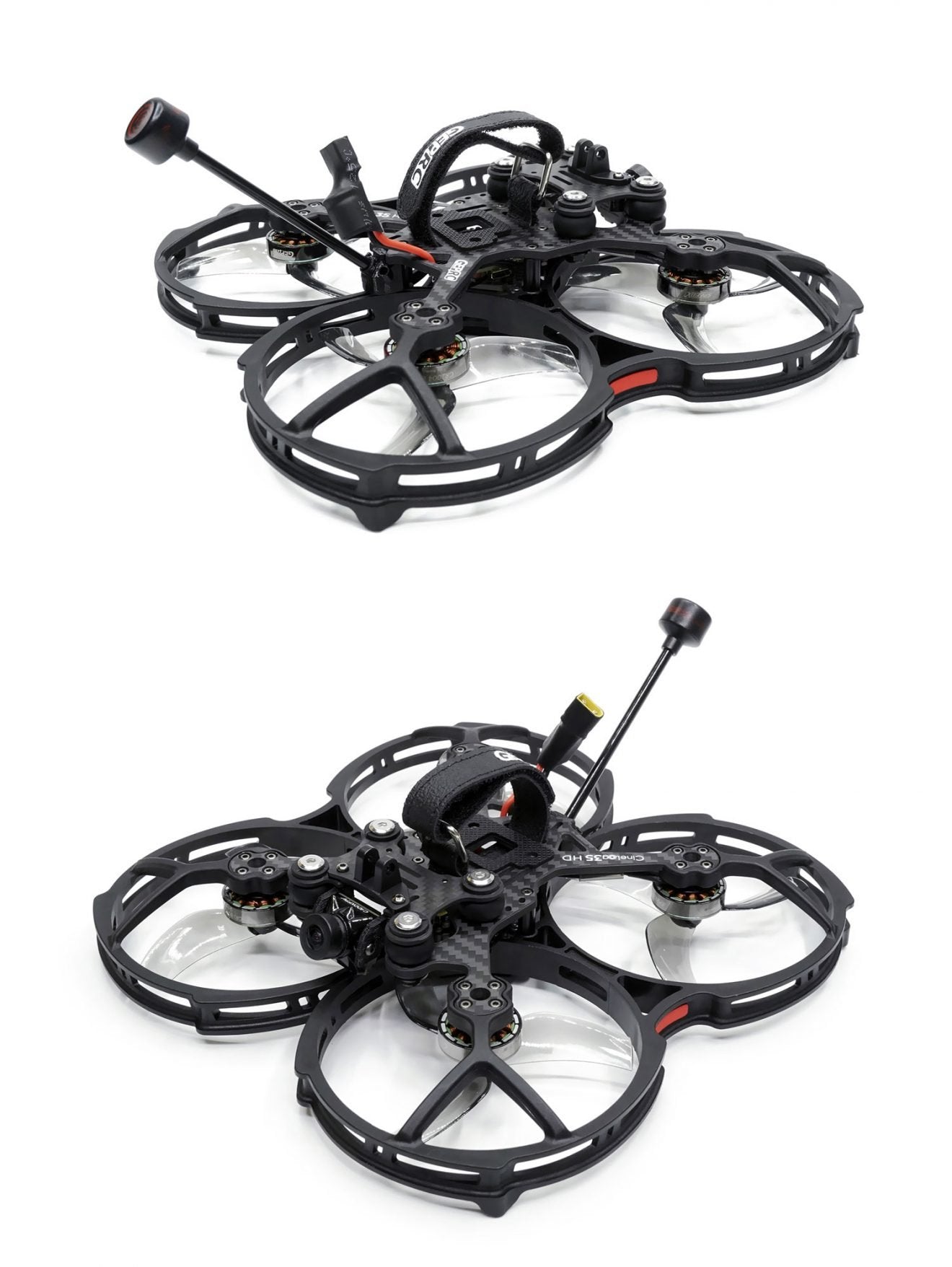 GEPRC CineLog35 FPV Drone, Independent receiver cabin, conveniently and quickly to binding