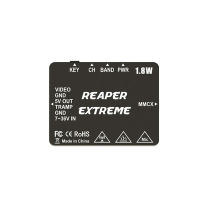 Foxeer 5.8G Reaper Extreme 1.8W 72CH VTx - 25mW/200mW/500mW/1W/1.8W Switchable Power Video Transmitter