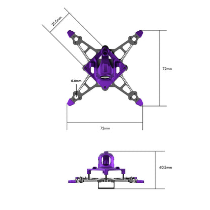 کیت فریم Flywoo Firefly16 / 18 1S Nano Baby V3