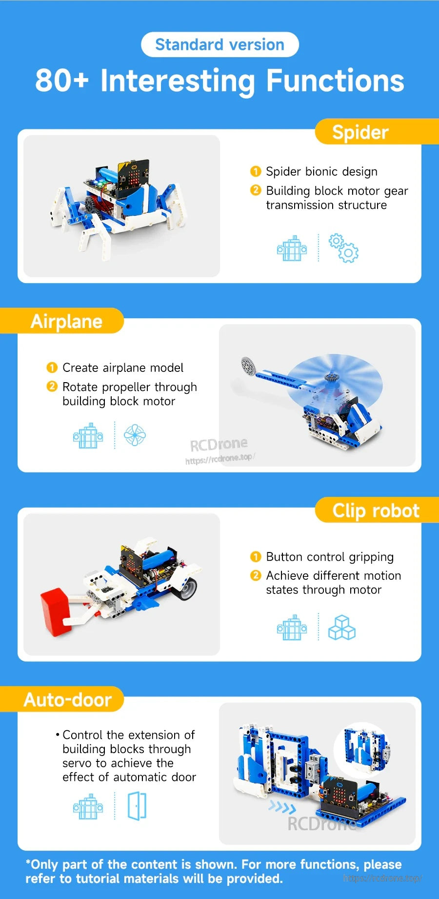 L3 sensor expansion course themes for the advanced version, combining sensors with motion-control builds