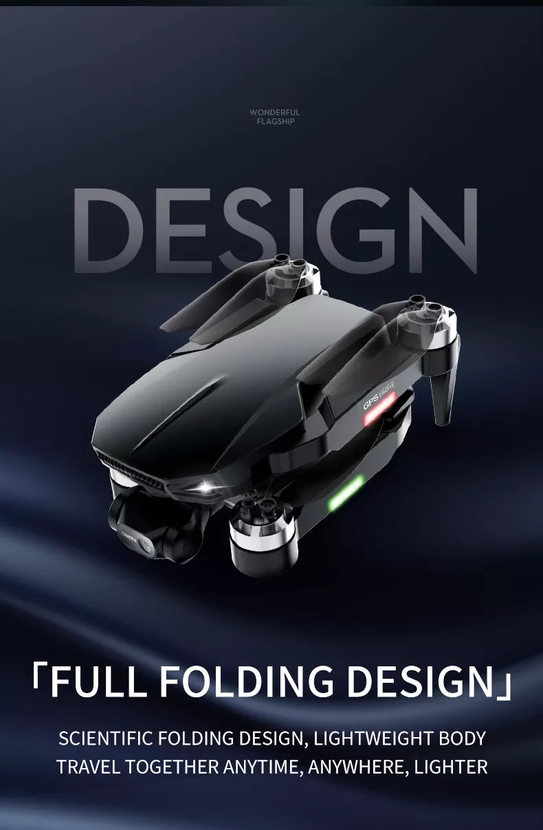 X2 Pro3 Drone 8K HD Camera 3 Axis Gimbal GPS Professional Anti-Shake Aerial Photography Foldable Quadcopter Professional Camera Drone 11 X2 Pro3 Drone, LIGHTWEIGHT BODY TRAVEL TOGETHER ANYTIME, ANYWHER