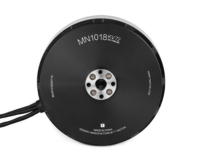 T-Motor MN1018 KV72 Multirotor Fixed Wing UAV Motor - 12S-24S LiPo, 30.8Kg Thrust, MTBF 1000h