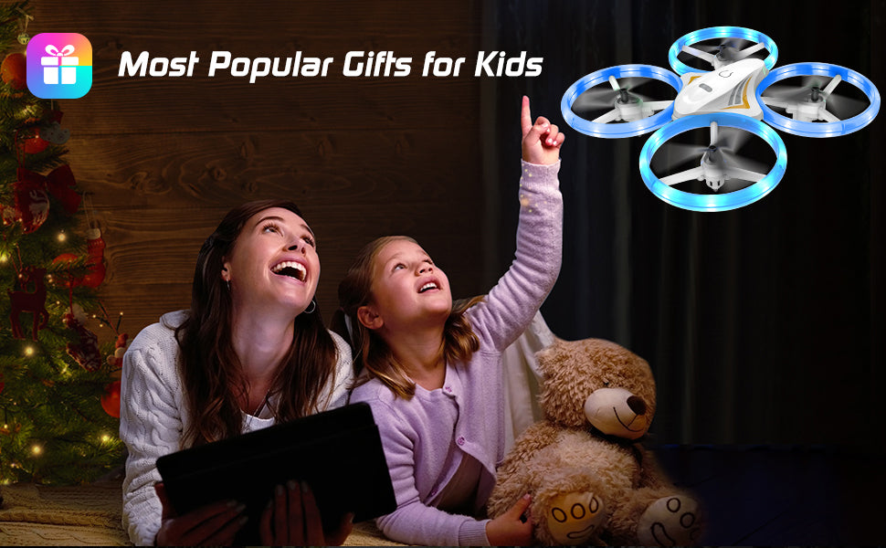 DyineeFy Mini Drone, this feature keeps a simpler, carefree flying experience for kids and