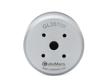 CubeMars GL35 KV100 Gimbal Motor, CubeMars GL35 KV100 gimbal motor: 16V, 0.15Nm torque, 90g, IP45 waterproof, large hollow shaft.