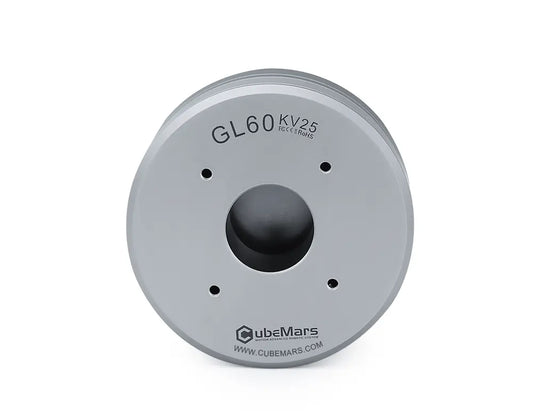 CubeMars GL60 KV25 Brushless Gimbal Motor, CubeMars GL60 KV25 is a lightweight, waterproof brushless gimbal motor.