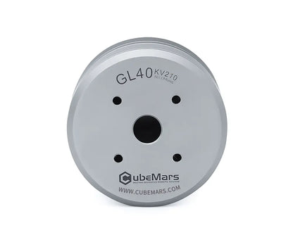 CubeMars GL40 KV70 Brushless Gimbal Motor, CubeMars GL40 KV210 brushless motor: 16V, 0.25Nm torque, IP45 waterproof, 8mm hollow shaft.