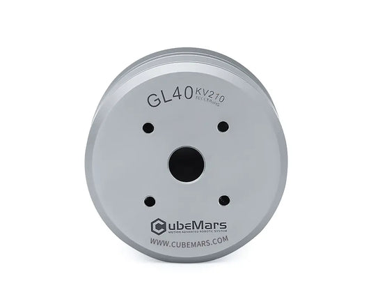 CubeMars GL40 KV70 Brushless Gimbal Motor, CubeMars GL40 KV210 brushless motor: 16V, 0.25Nm torque, IP45 waterproof, 8mm hollow shaft.