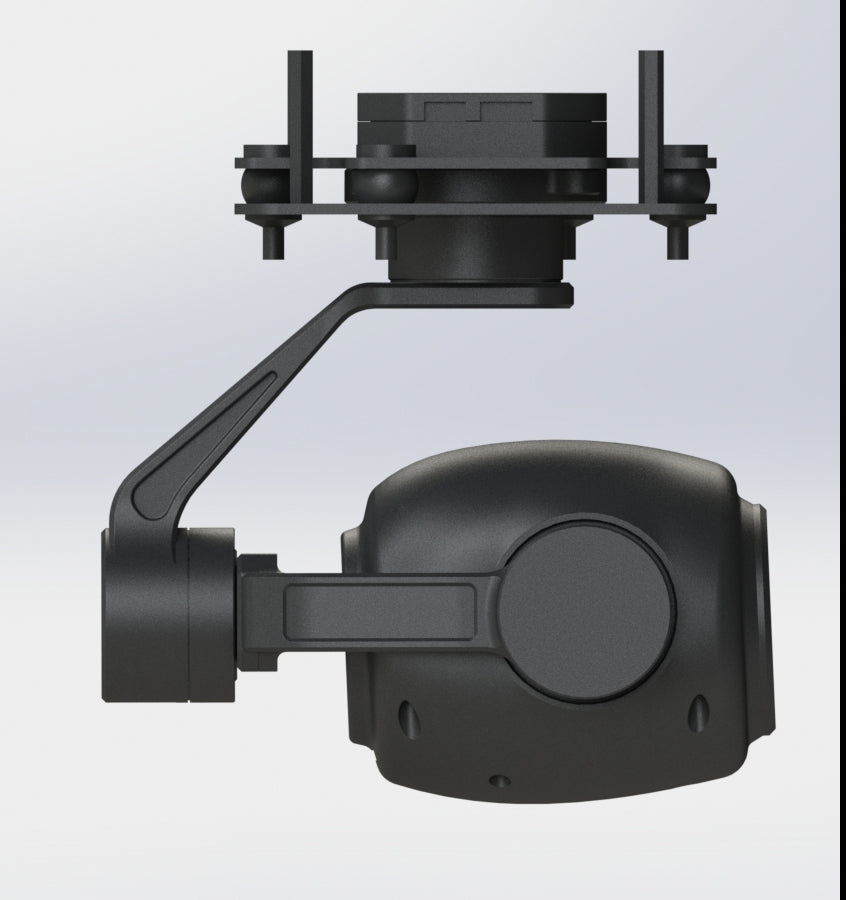 TOPOTEK KHP30S90 Drone Camera Gimbal - 1080P 30x  Optical Zoom Camera + 3-axis IP/HDMI Gimbal
