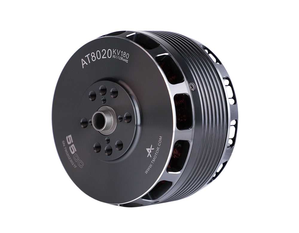 T-Motor AT8020 55CC 180KV/210KV VTOL UAV Fixed Wing Aircraft Long Shaft Motor