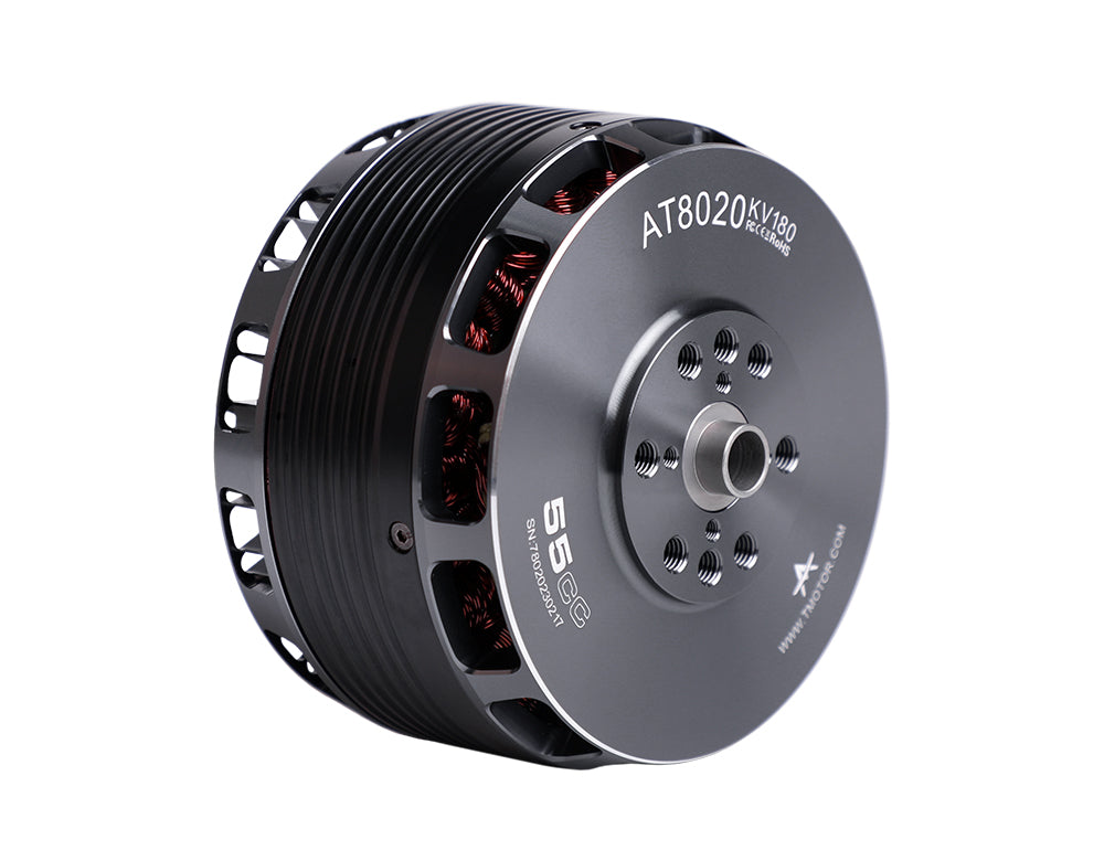 T-Motor AT8020 55CC 180KV/210KV VTOL UAV Fixed Wing Aircraft Long Shaft Motor