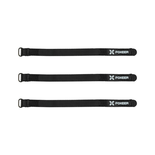 Foxeer Cinghia Batteria in Silicone Resistente Spessore 1,8mm (3 pezzi, 155*10,5mm)