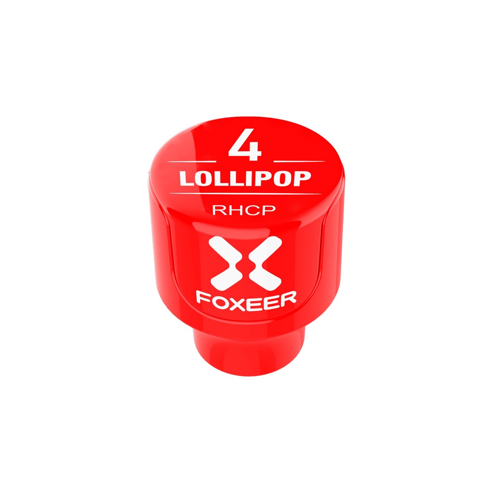 Foxeer Lollipop 4 FPV অ্যান্টেনা সেট (২টি) ২.৬dBi ৫.৮জি ওমনি স্টাবি, SMA/RPSMA, RHCP/LHCP