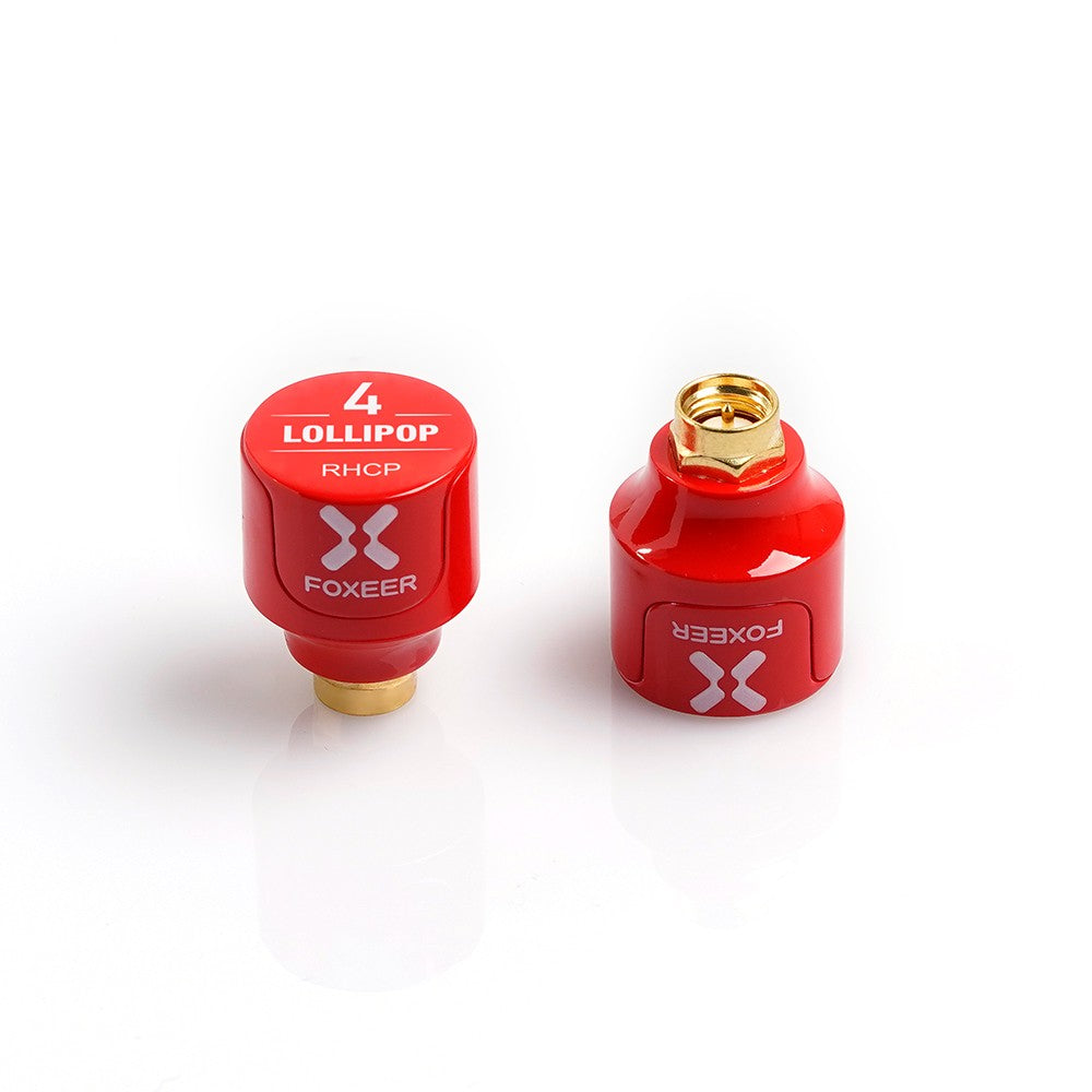 Foxeer Lollipop 4 FPV অ্যান্টেনা সেট (২টি) ২.৬dBi ৫.৮জি ওমনি স্টাবি, SMA/RPSMA, RHCP/LHCP