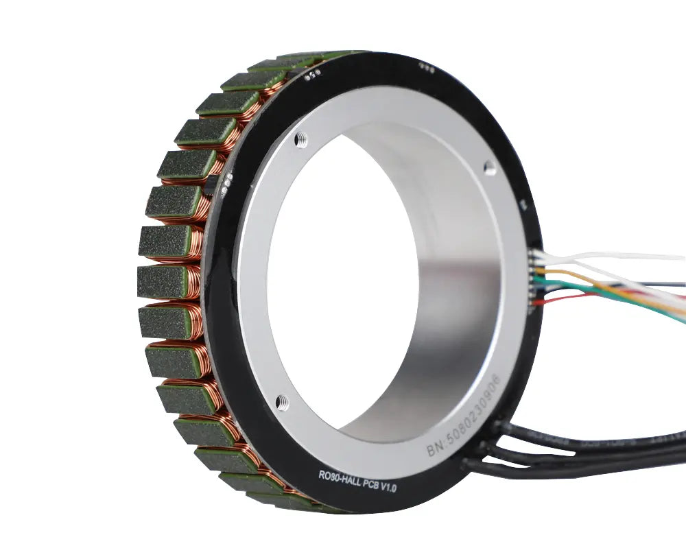 CubeMars RO80 KV105 Frameless Outrunner Torque Motor 48V 1.3Nm 4Nm 3600rpm for Cobot Arm Robotics