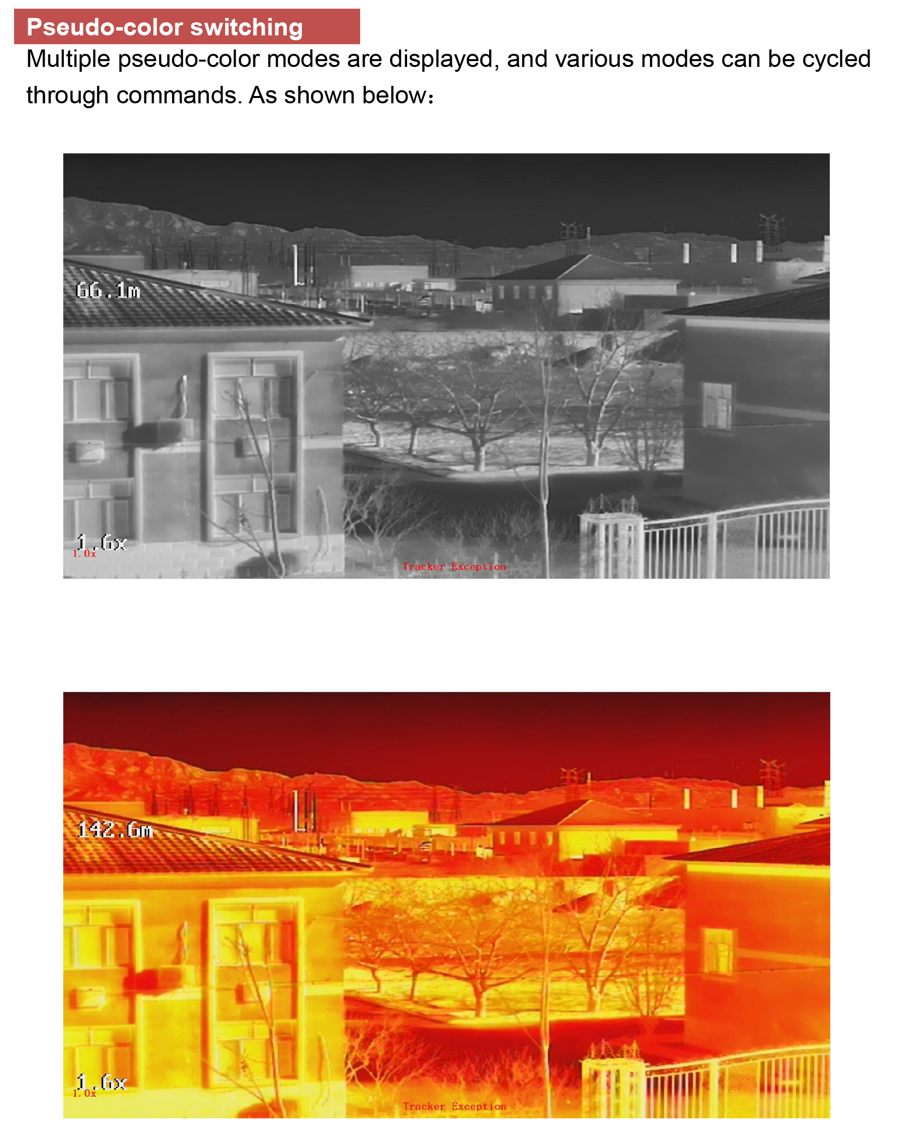 TOPOTEK KHT30B High 4 Sensor Drong Gimbal, High-tech microscope with pseudo-color switching, magnification, and tracking capabilities for various uses.