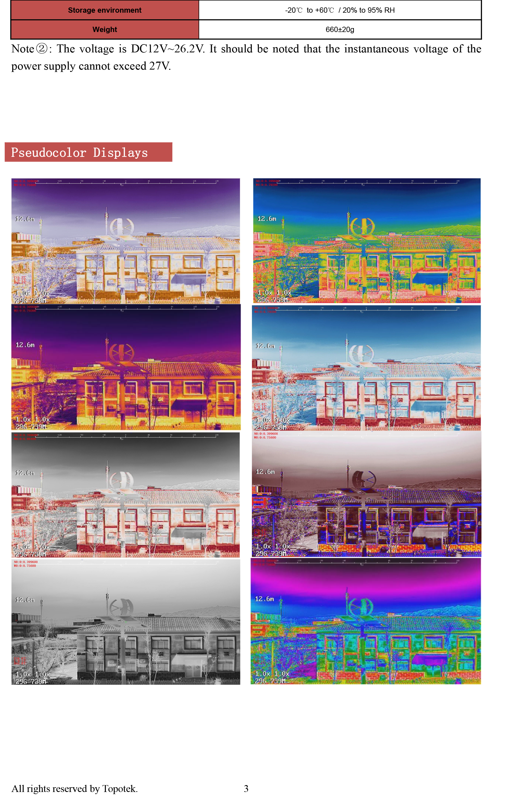 TOPOTEK KHY10A613D15N Four-in-one Drone Gimbal, Multi-functional camera system with zoom, thermal imaging, laser range finder, and lighting on a stabilized gimbal.