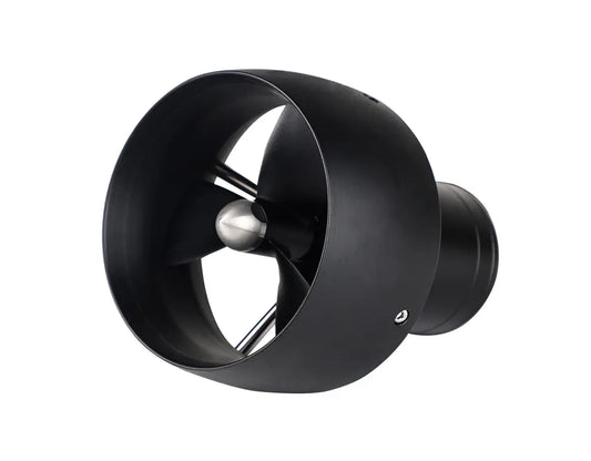 CubeMars SW12 Underwater Thruster 48V 520W ≥12kgf Thrust, 0-30M Depth, Aluminum Alloy, Custom Drag Cone