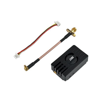 DS 5.8G 2.5W VTX Trasmettitore 72CH 2500MW 7-36V Regolabile per Drone FPV RC a Lungo Raggio, Telaio Quadcopter, Durevole