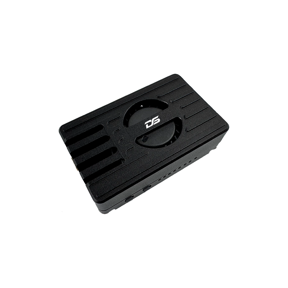 DS 5.8G 2.5W VTX Trasmettitore 72CH 2500MW 7-36V Regolabile per Drone FPV RC a Lungo Raggio, Telaio Quadcopter, Durevole