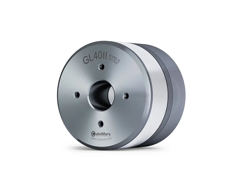 CubeMars GL40 II KV82.5 Gimbal Motor, CubeMars GL40 II KV82.5 gimbal motor features a hollow shaft, low cogging torque, and supports CAN and PWM control for precise operation.