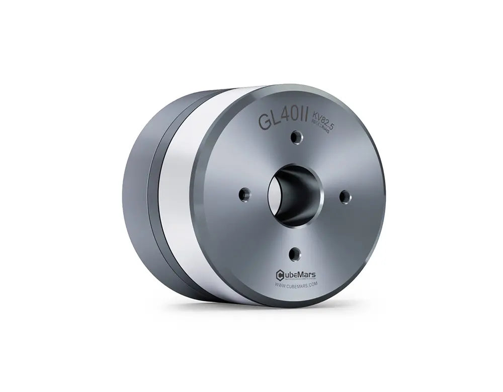 CubeMars GL40 II KV82.5 Gimbal Motor – Hollow Shaft, Low Cogging Torque, CAN & PWM Control
