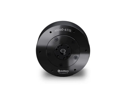 CubeMars AKA60-6 KV80 robotic actuator for AGVs and wheeled robots offers 3Nm torque and high radial load capacity of 18kg.