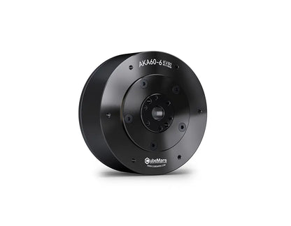 CubeMars AKA60-6 KV80 robotic actuator for AGVs and wheeled robots provides 3Nm torque and 18kg radial load capacity.