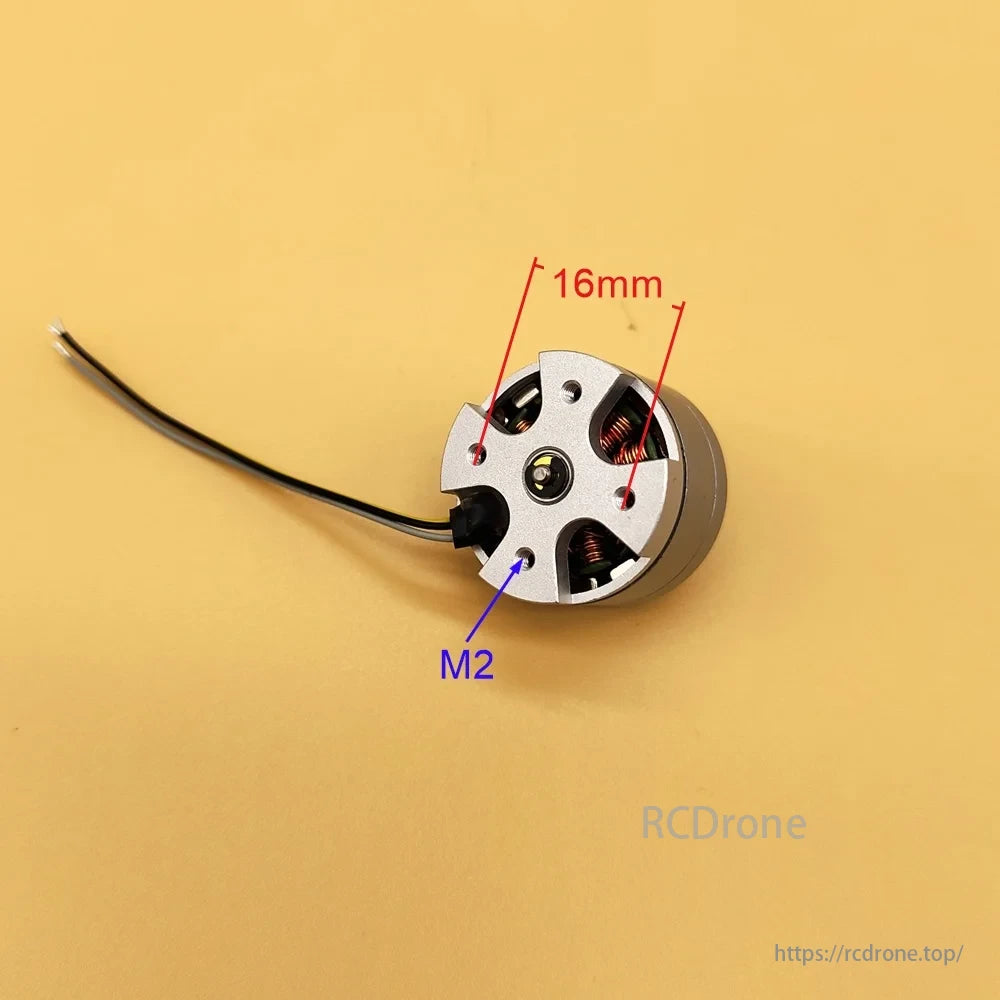 1806 2450KV 3S Brushless Motor, The 1806 brushless motor delivers up to 520g thrust on 3S power and features a lightweight design.