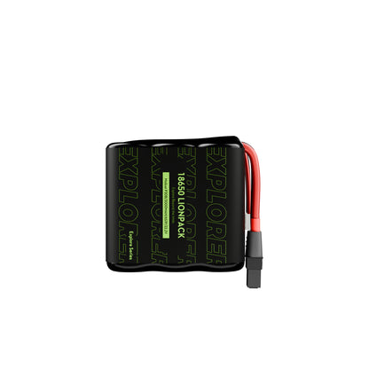 Flywoo Explorer 18650 Li-ion battery pack (6S1P 22.2V 3000mAh) with XT60 connector lead