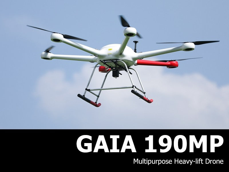 GAIA 190MP Heavy Lift Drone, Industrial drone with 190MP camera and heavy lift capabilities, suitable for large-scale applications.