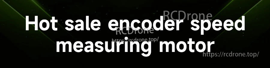 Banner headline for encoder speed‑measuring DC gear motors for robotics and chassis builds
