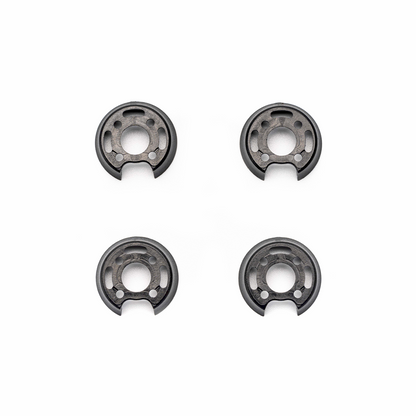 OddityRC Motor Cover 4-pack, black semicircle motor dust guards with center opening