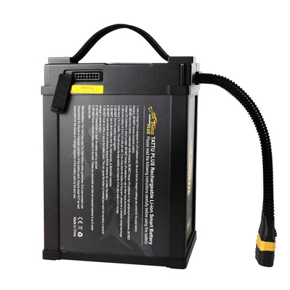 Tattu Plus 1.0 কমপ্যাক্ট ১০০০০mAh ১২S ৪৪.৪V ১৫C LiPo স্মার্ট ব্যাটারি প্যাক, AS150U প্লাগ