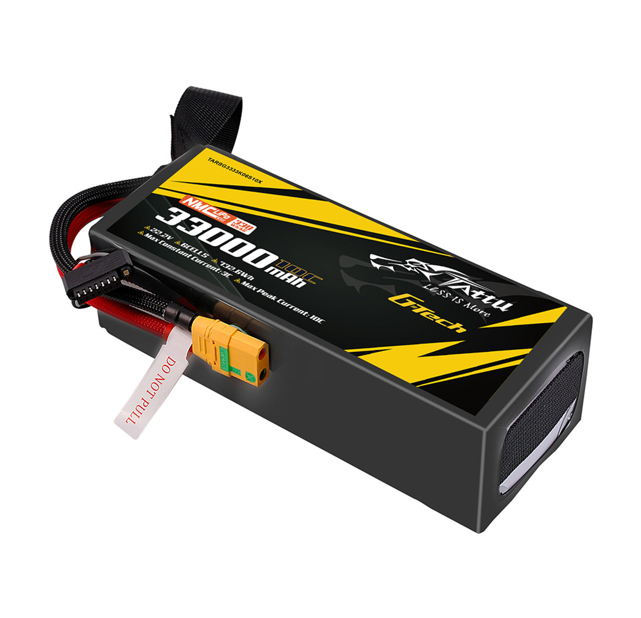 Tattu Semi-solid State 330Wh/kg 33000mAh 22.2V 6S1P G-Tech LiPo Batteripaket, 10C, XT90-S kontakt