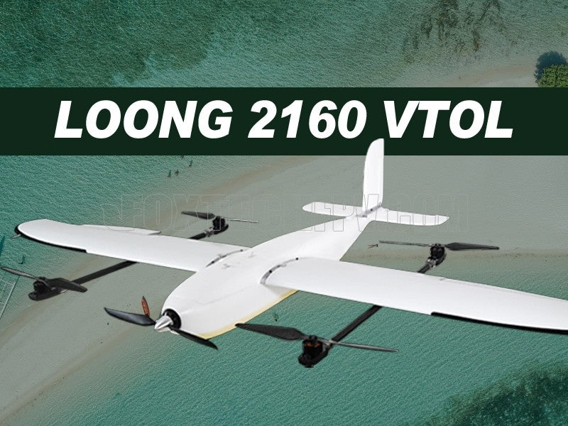 Foxtech Loong 2160 VTOL Airplane, Quick and easy assembly without tools, saving time and effort.