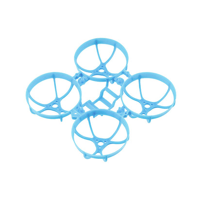 Meteor65 Pro 66mm PP whoop frame in sky blue, ducted brushless quad frame