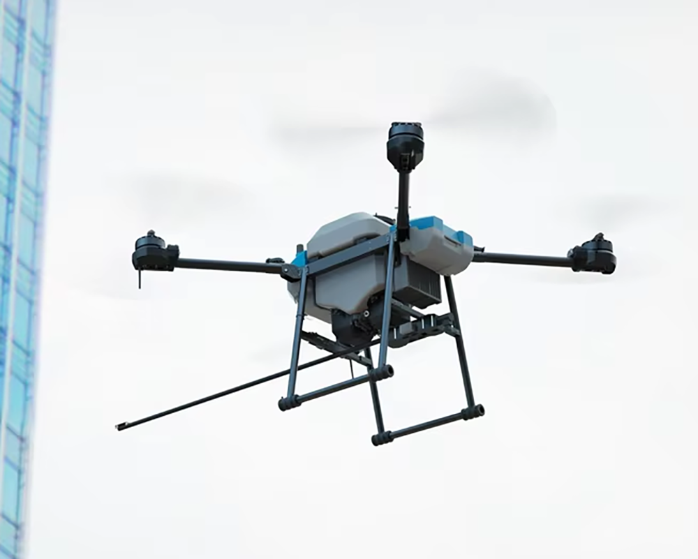 Drone de nettoyage AGR B100 - Drone de lavage polyvalent et robuste pour le nettoyage des murs et des fenêtres du bâtiment - Drone industriel