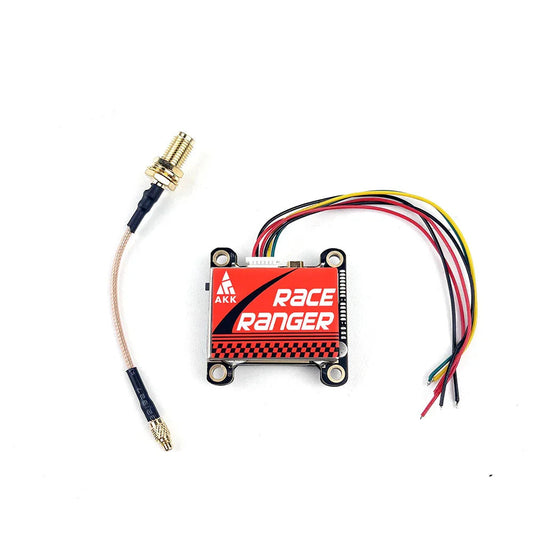 DarwinFPV AKK 5.8G 1.6W (1600mW) VTX Race Ranger board with wiring harness and antenna pigtail