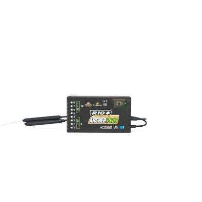 FrSky ARCHER PLUS R10+ receiver - 10 configurable channel ports (PWM, SBUS, FBUS, or S.Port) 2.4GHz ACCESS / ACCST D16