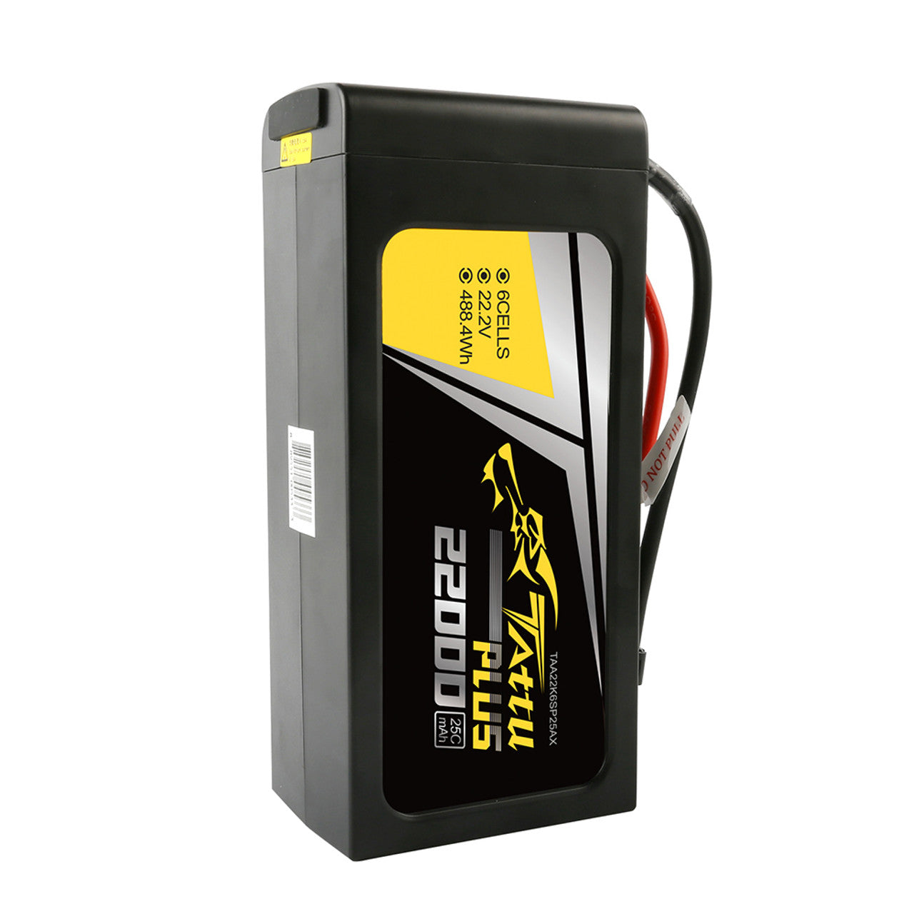 Tattu Plus 6s 22000mAh 25C 22.2V Lipo Smart Battery Pack With AS150+XT150 Plug (New Version)