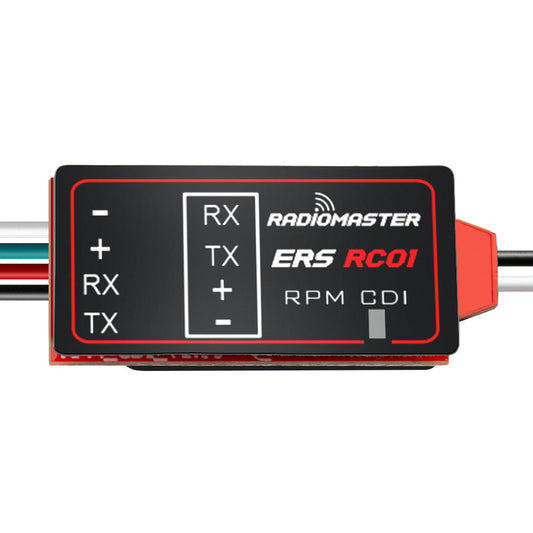 ERS-RC01 - CDI Gas Engine Tachometer for Compatible ExpressLRS PWM Receivers 